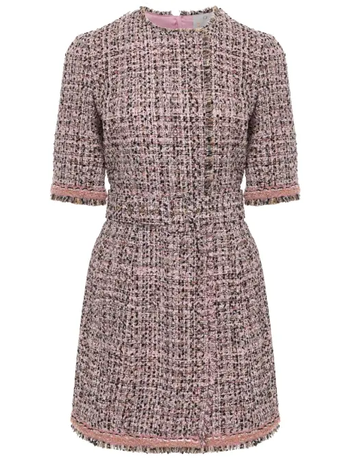 Платье твидовое OLOLOL