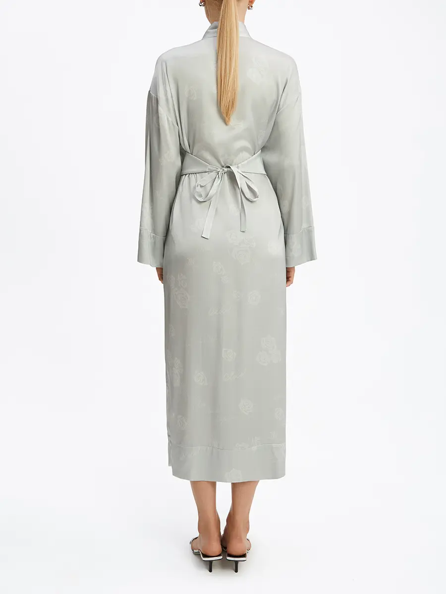 Платье-кимоно из вискозы