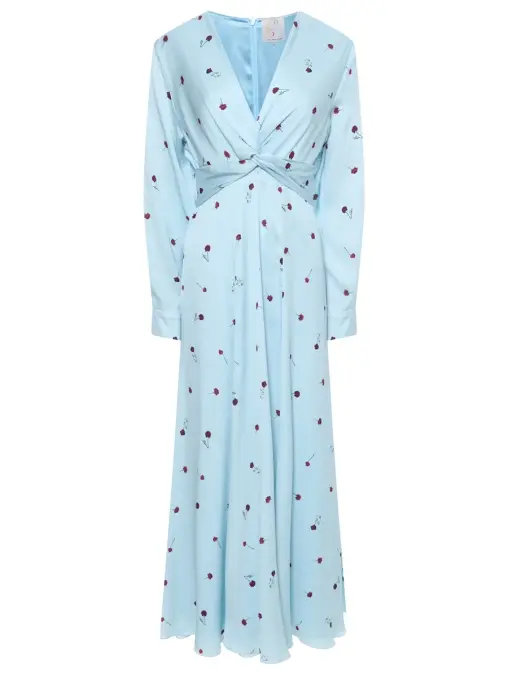 Платье шелковое OLOLOL