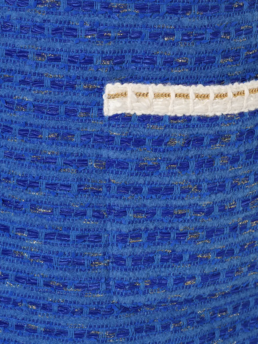 Платье твидовое