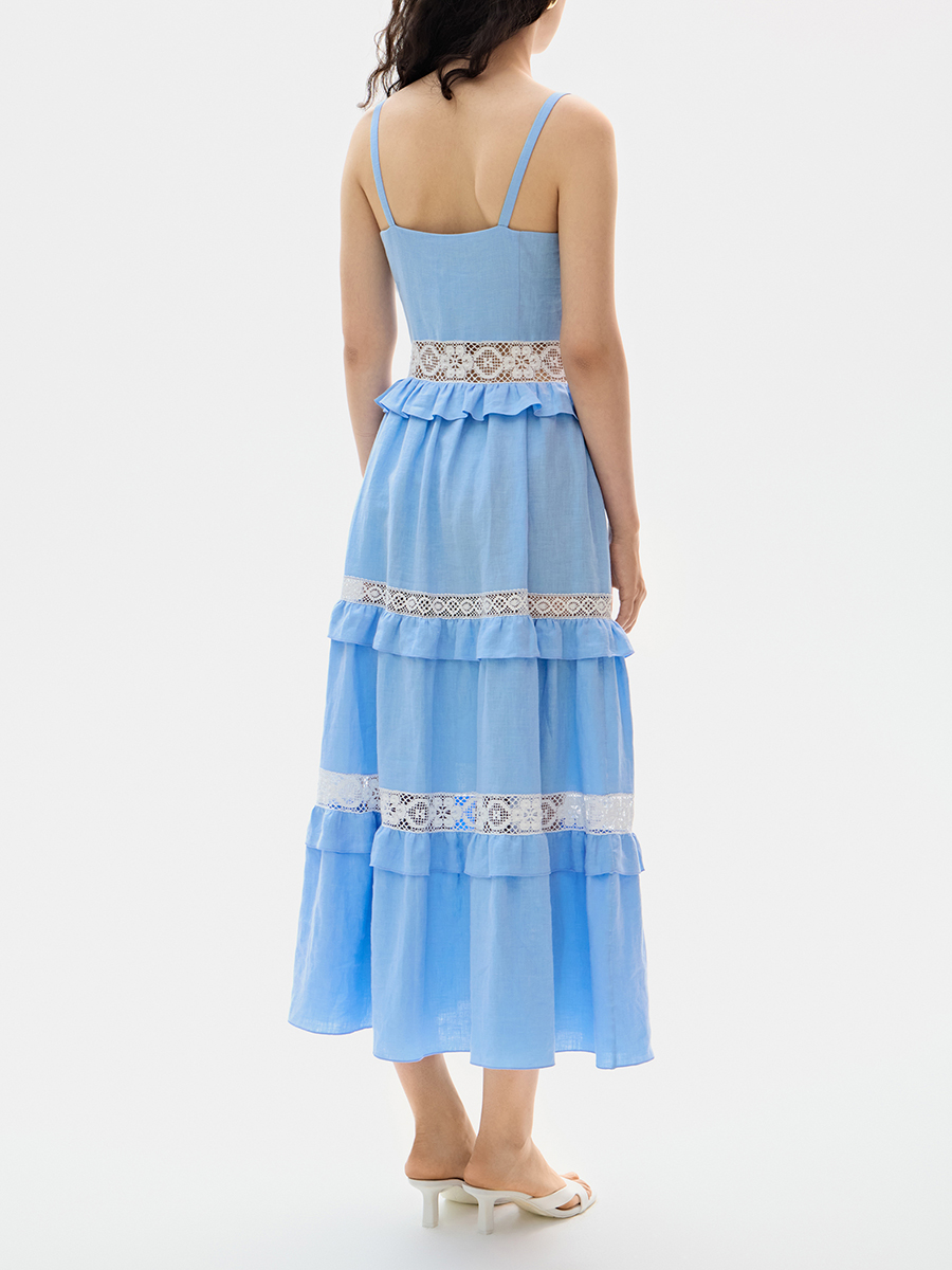 Платье льняное