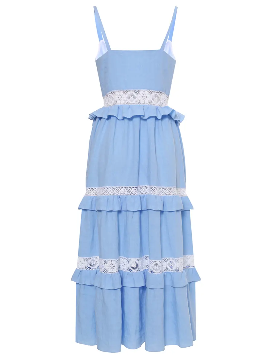 Платье льняное