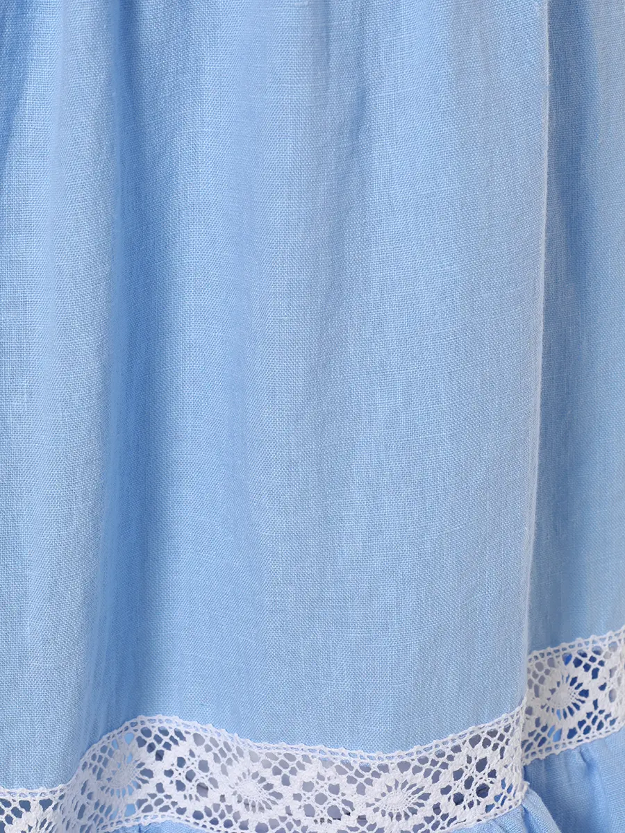 Платье льняное