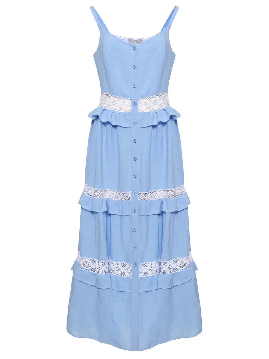 Платье льняное