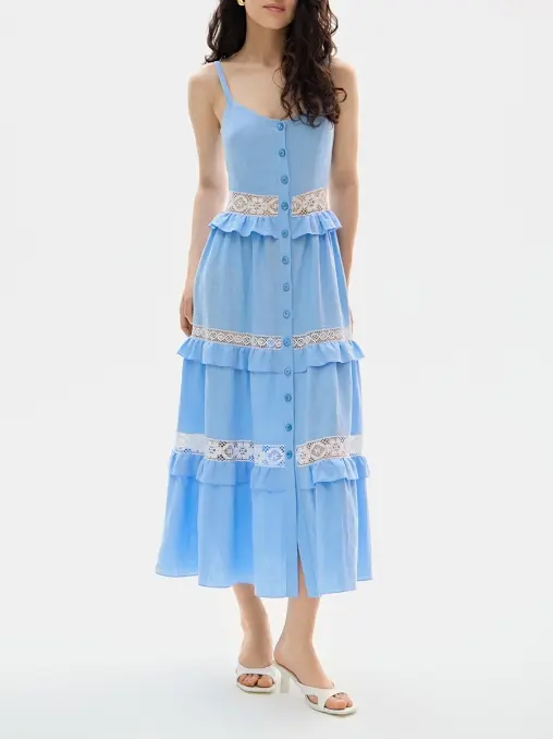 Платье льняное OLOLOL