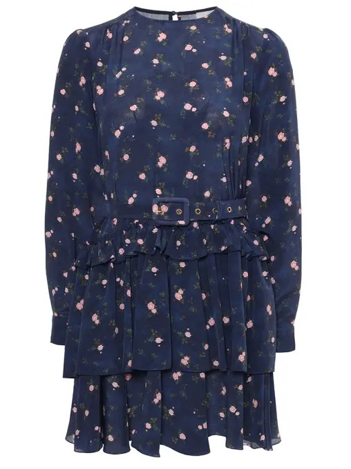 Платье шелковое OLOLOL