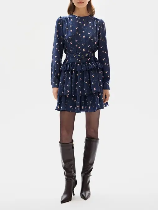 Платье шелковое OLOLOL