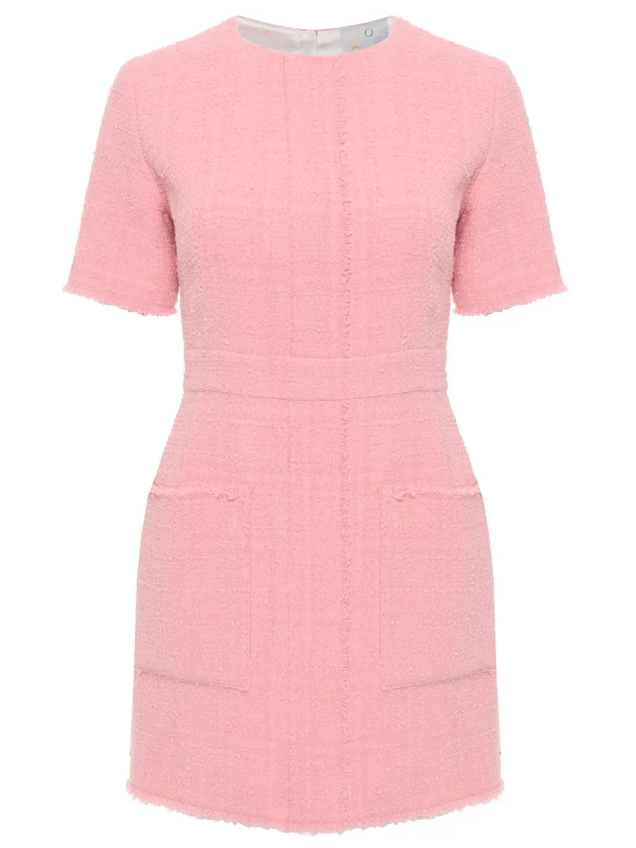 Платье твидовое