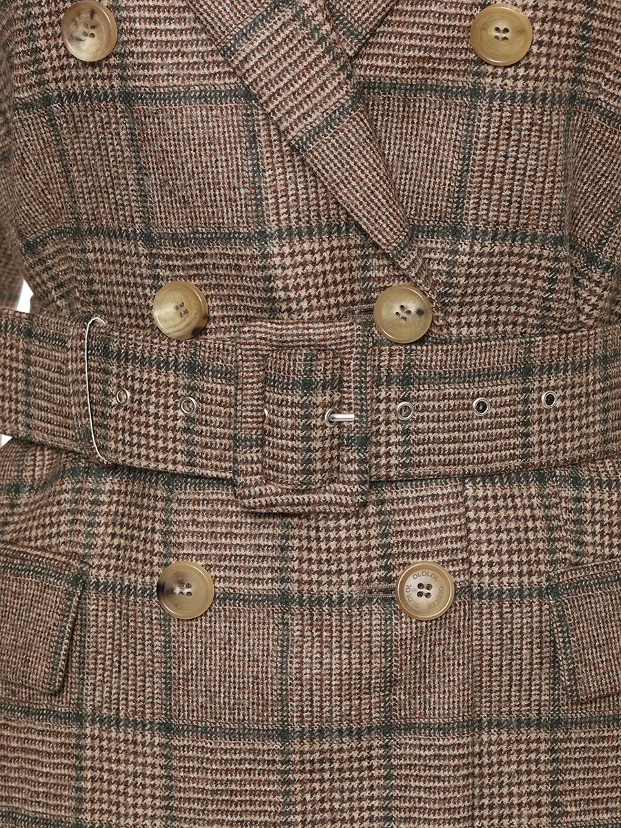 Жакет шерстяной