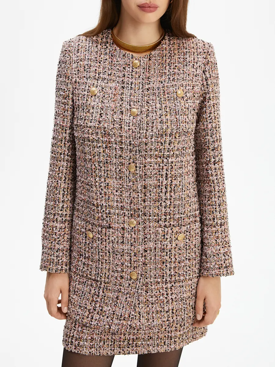 Жакет твидовый