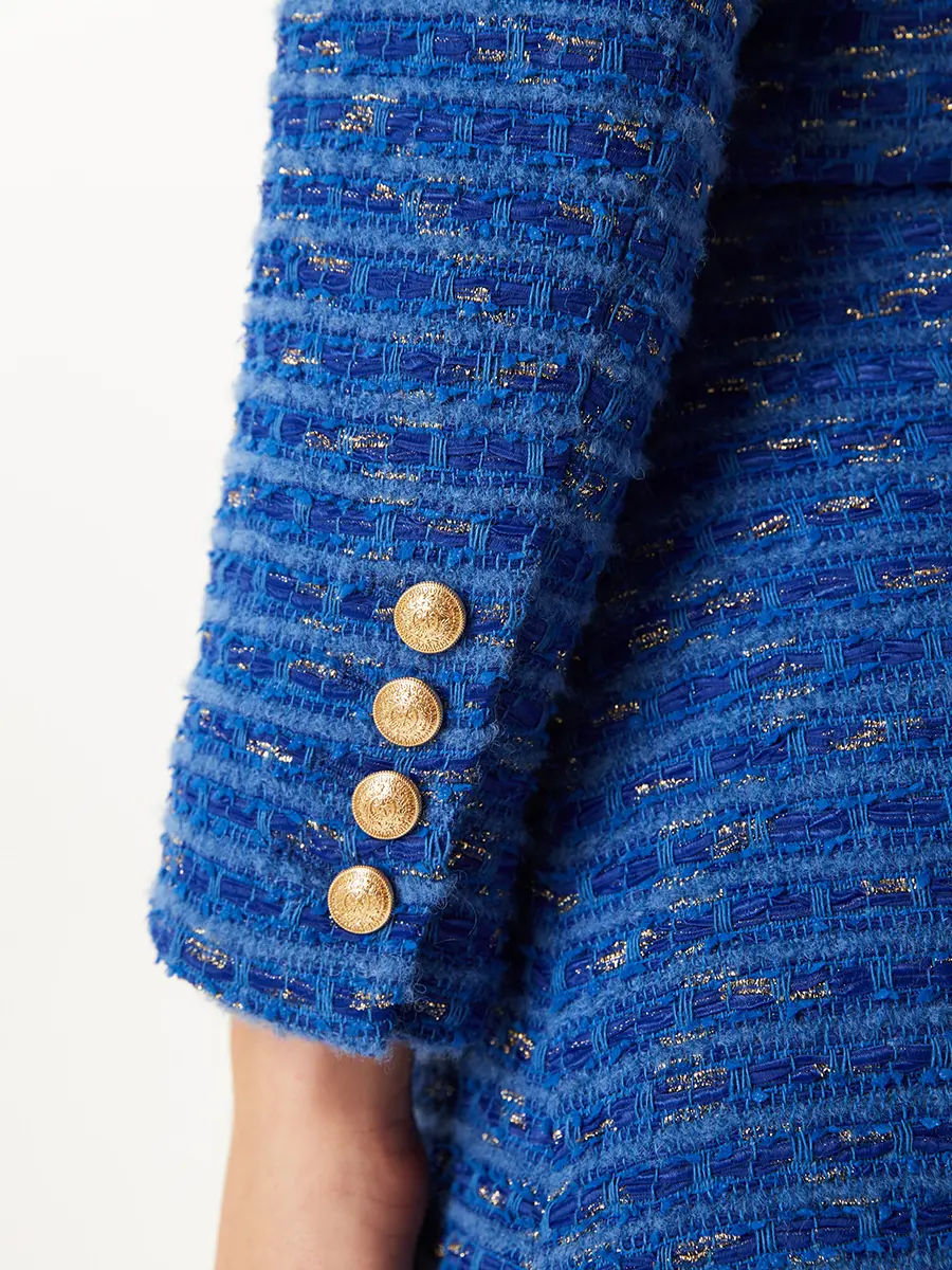 Жакет твидовый