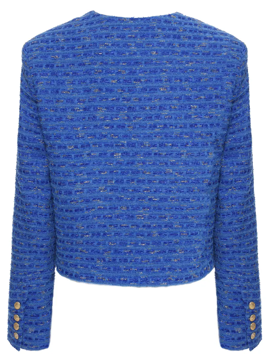 Жакет твидовый