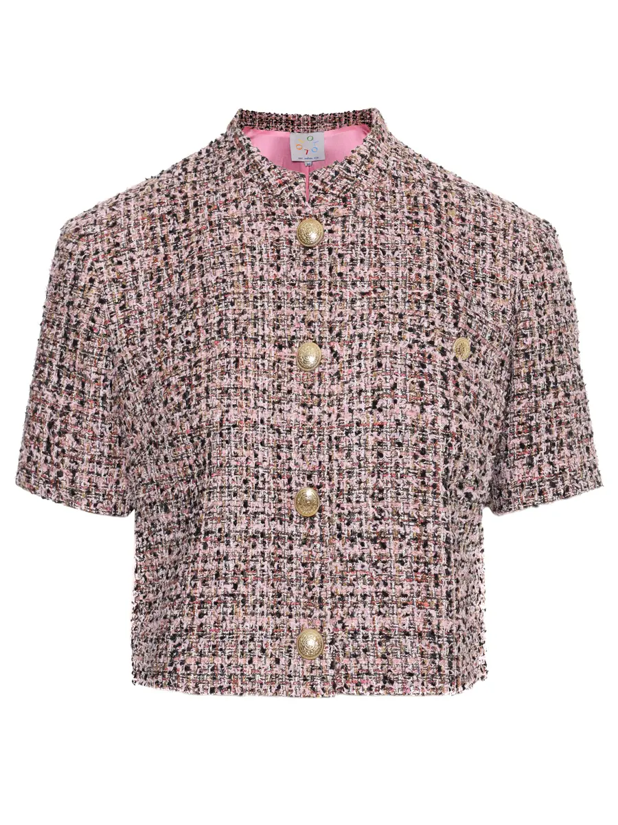 Жакет твидовый