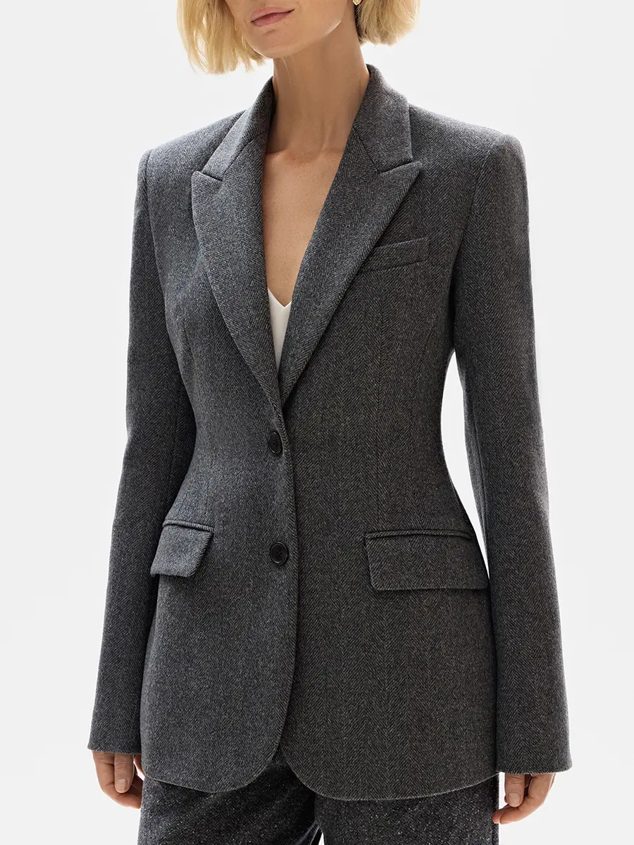 Жакет шерстяной