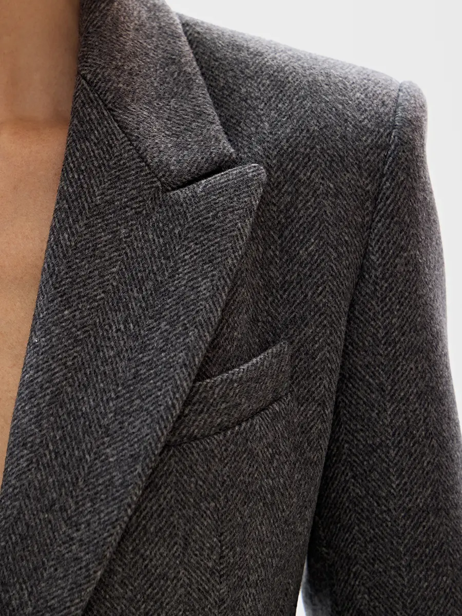 Жакет шерстяной