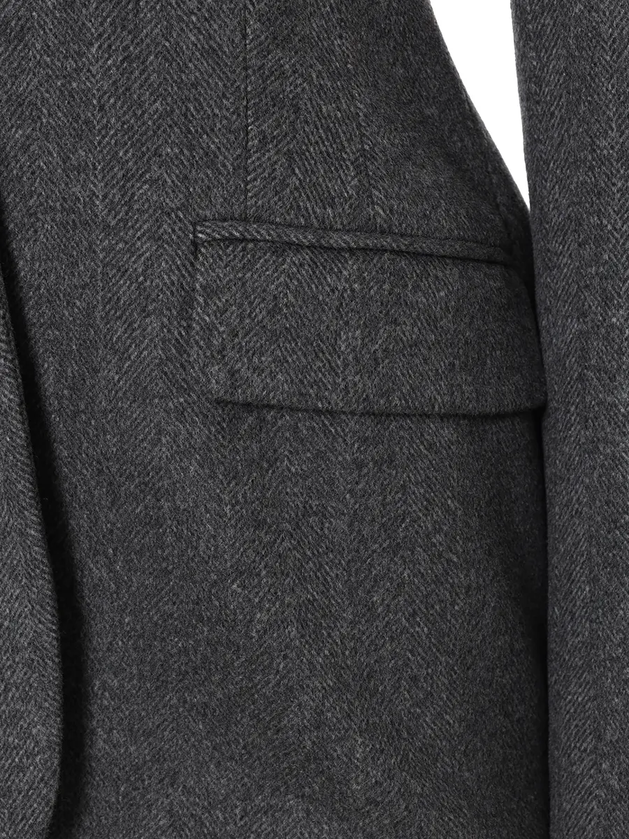 Жакет шерстяной