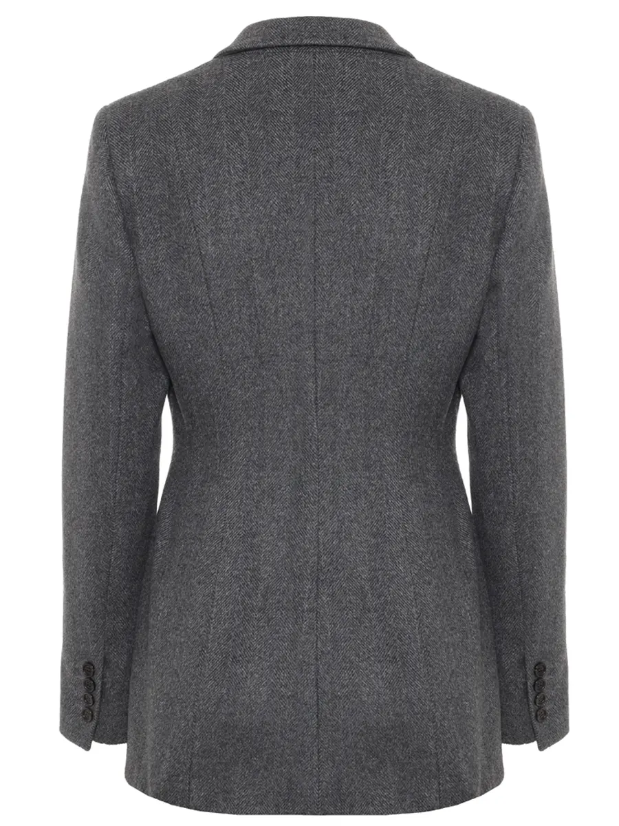 Жакет шерстяной