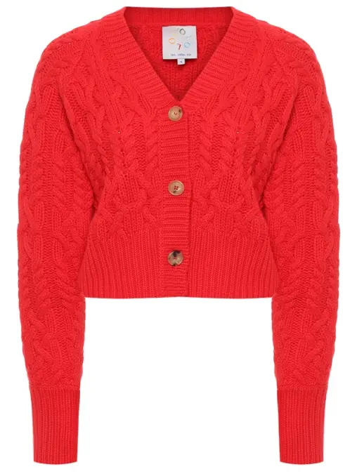 Кардиган шерстяной OLOLOL