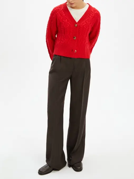 Кардиган шерстяной OLOLOL