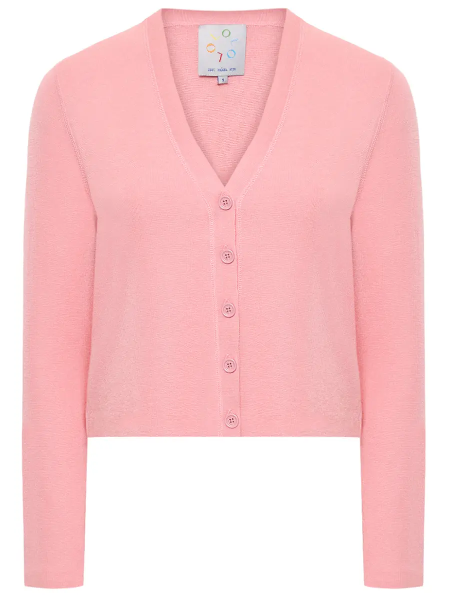 Кардиган из кашемира и шелка