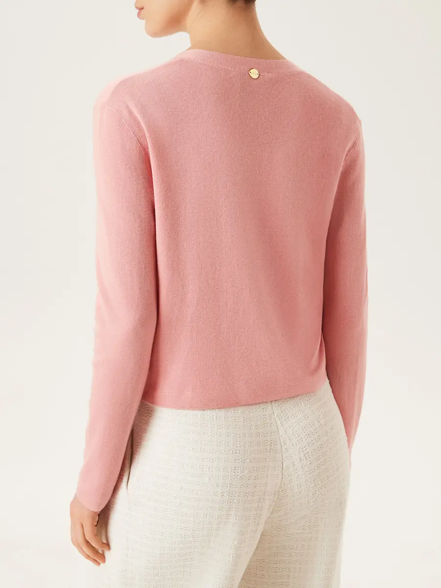 Кардиган из кашемира и шелка