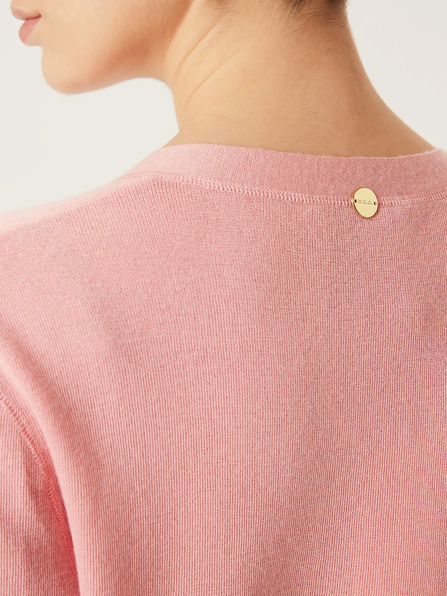 Кардиган из кашемира и шелка