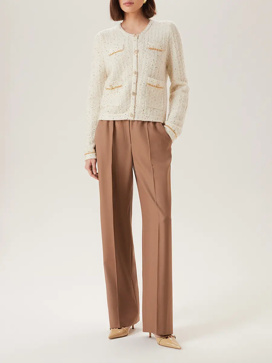 Кардиган вязаный