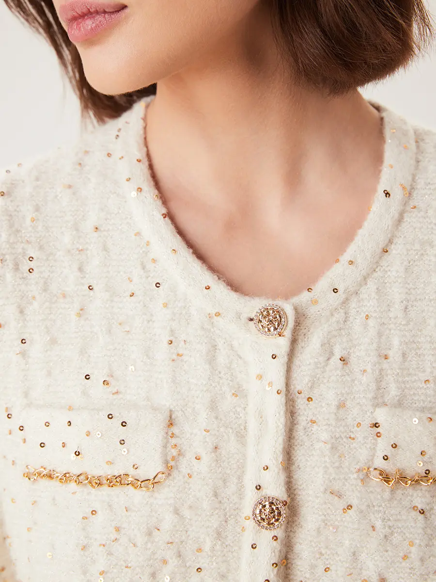 Кардиган вязаный