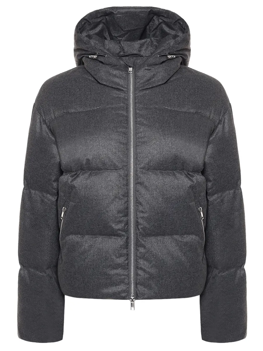 Пуховик стеганый