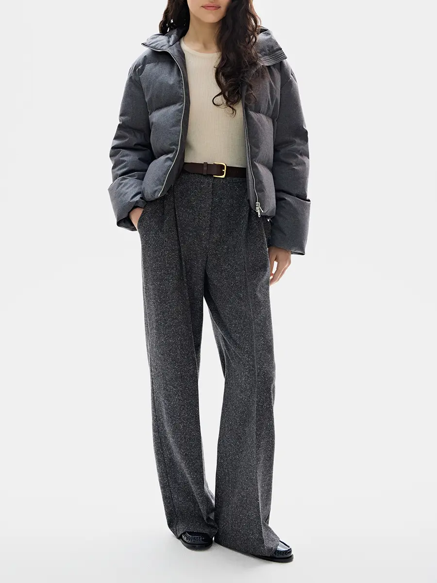 Пуховик стеганый