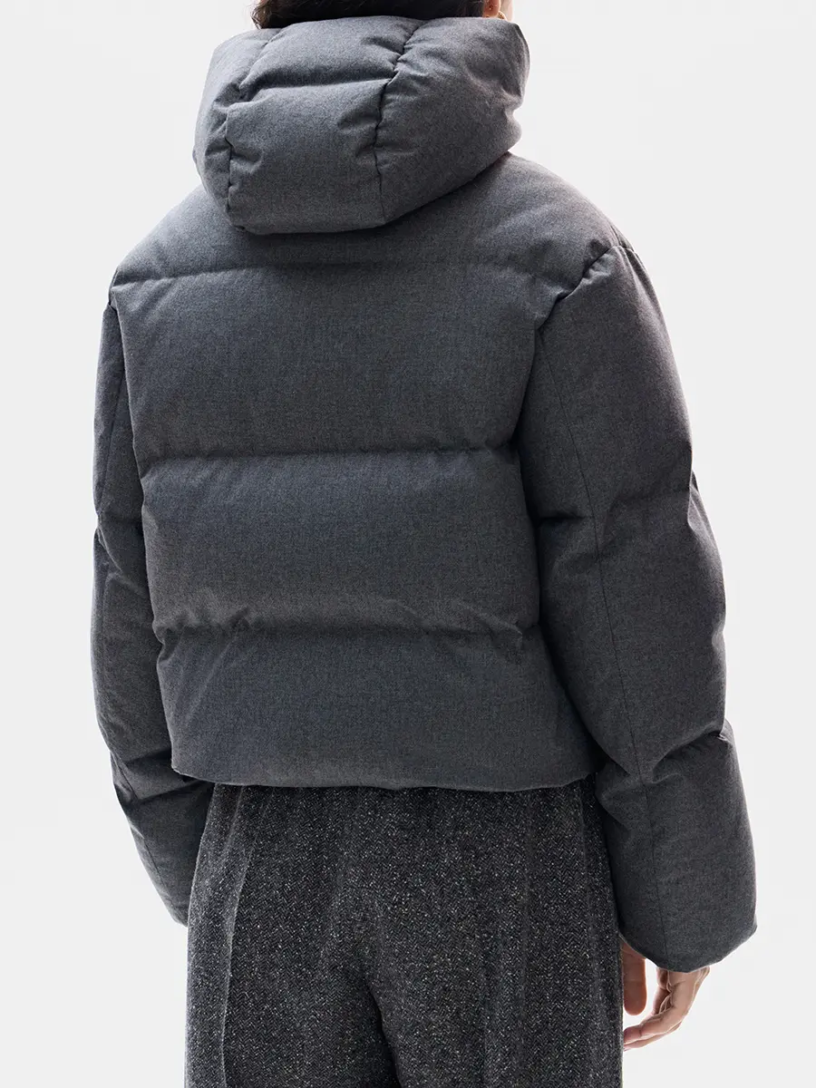 Пуховик стеганый