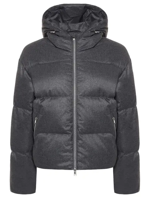 Пуховик стеганый OLOLOL