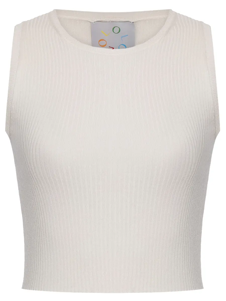 Топ из шелка и кашемира