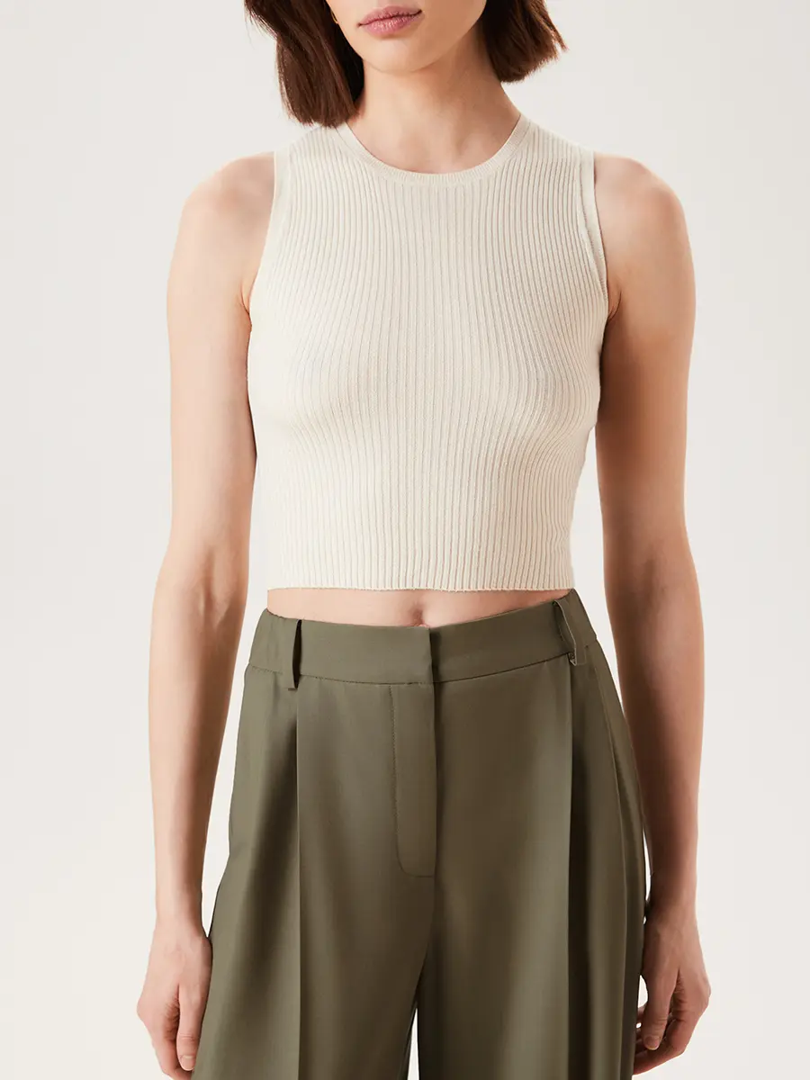 Топ из шелка и кашемира