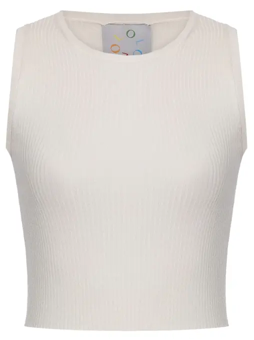 Топ из шелка и кашемира OLOLOL