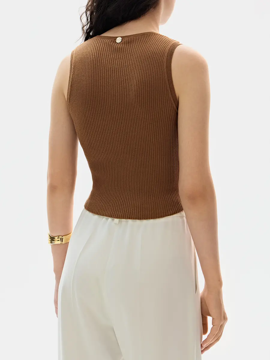 Топ из шелка и кашемира