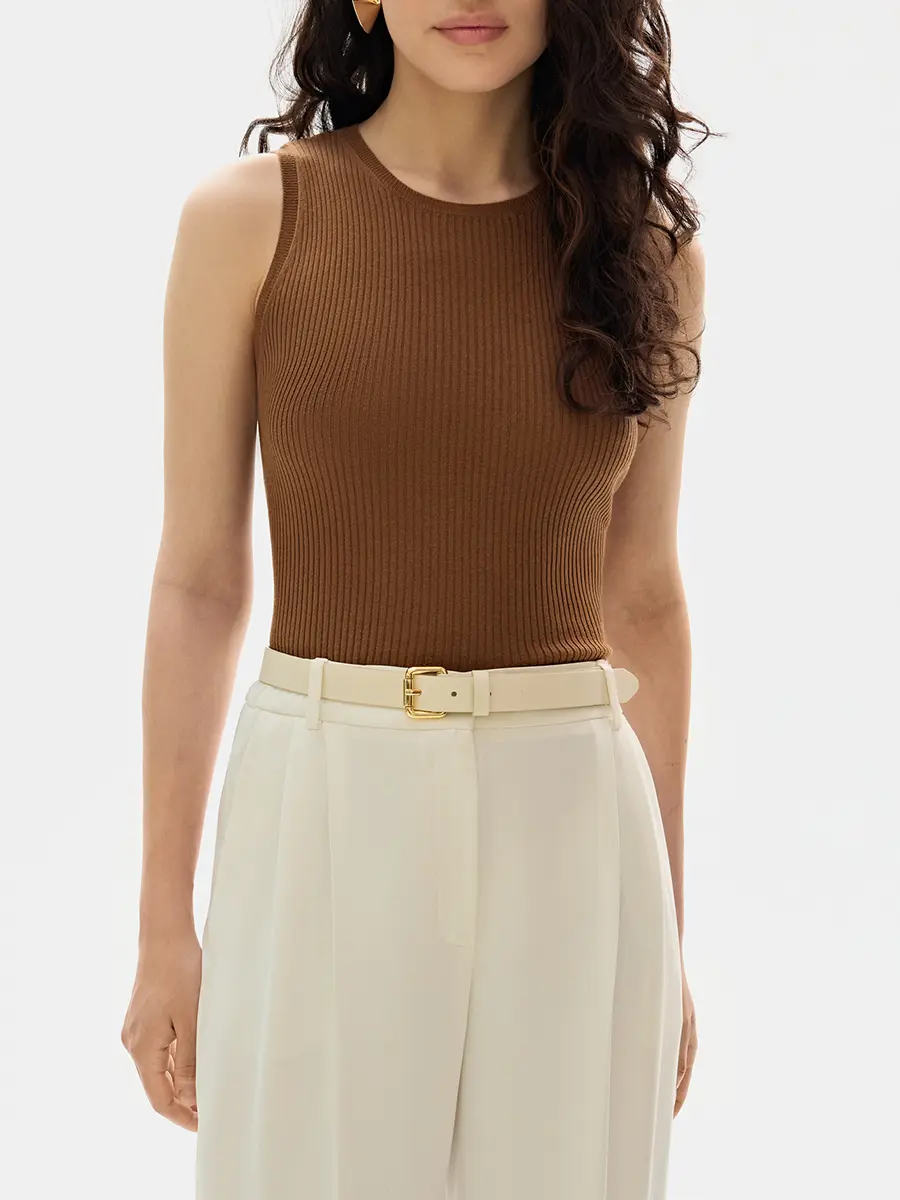 Топ из шелка и кашемира