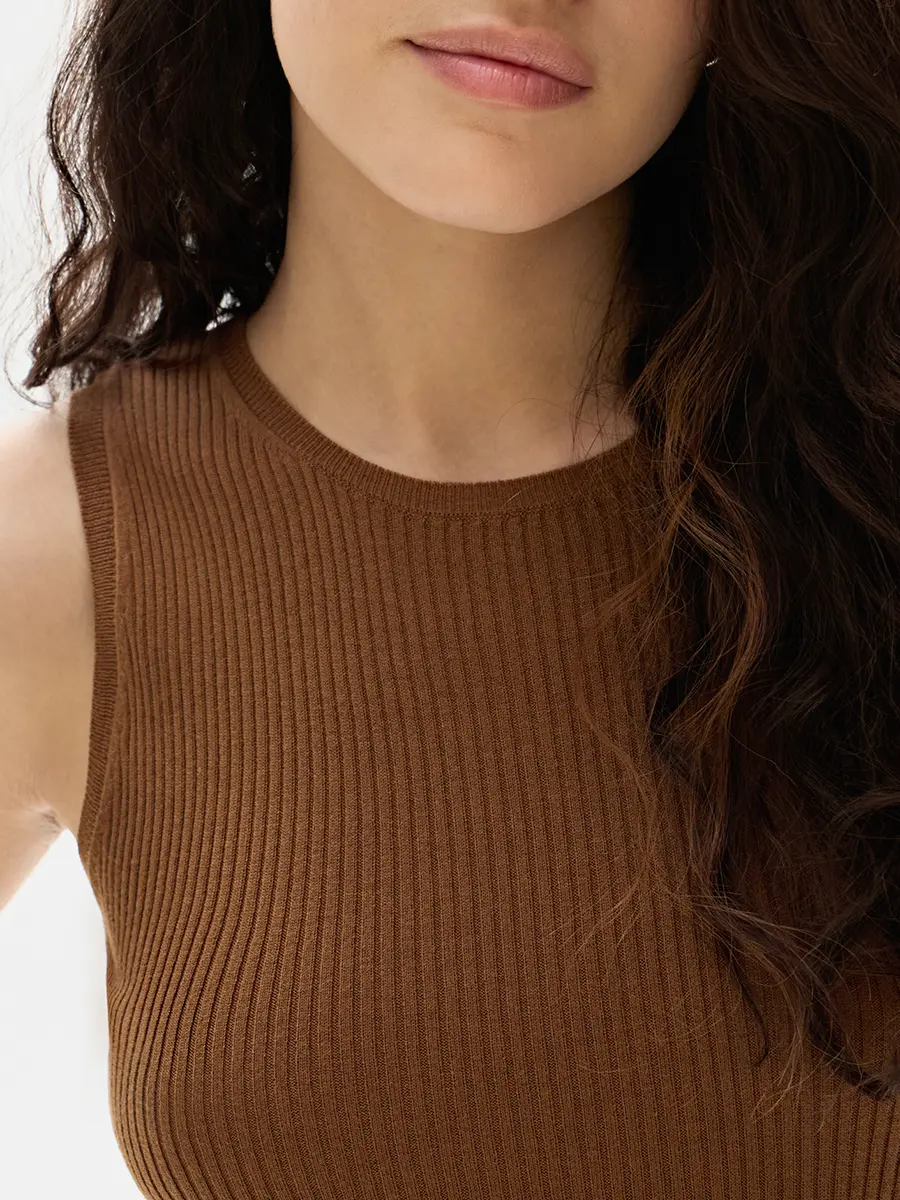 Топ из шелка и кашемира