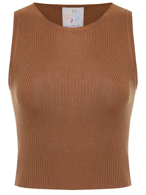 Топ из шелка и кашемира OLOLOL