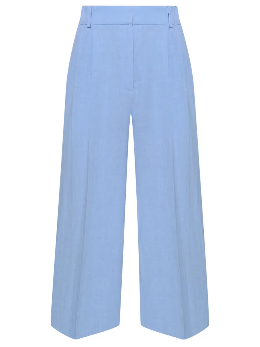 Брюки льняные