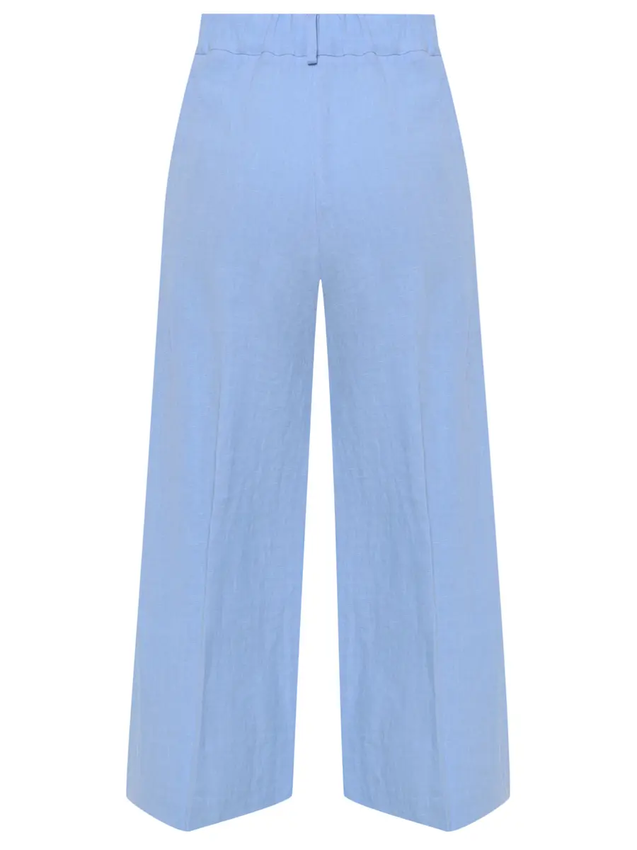 Брюки льняные