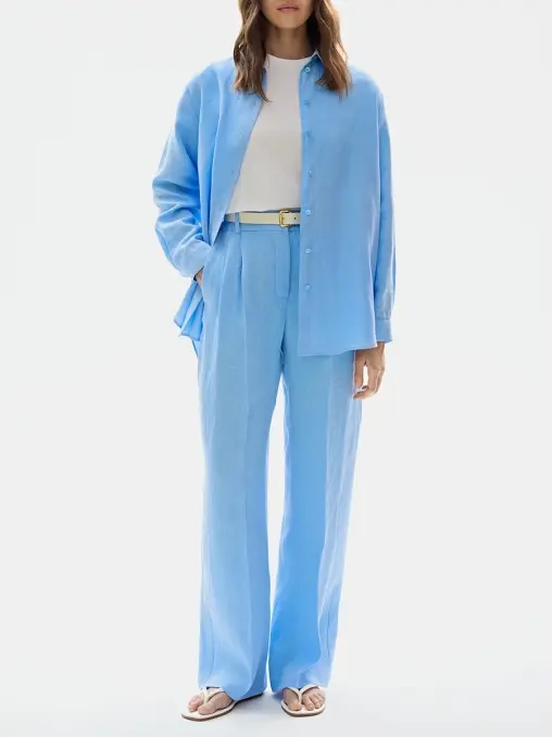 Брюки льняные OLOLOL