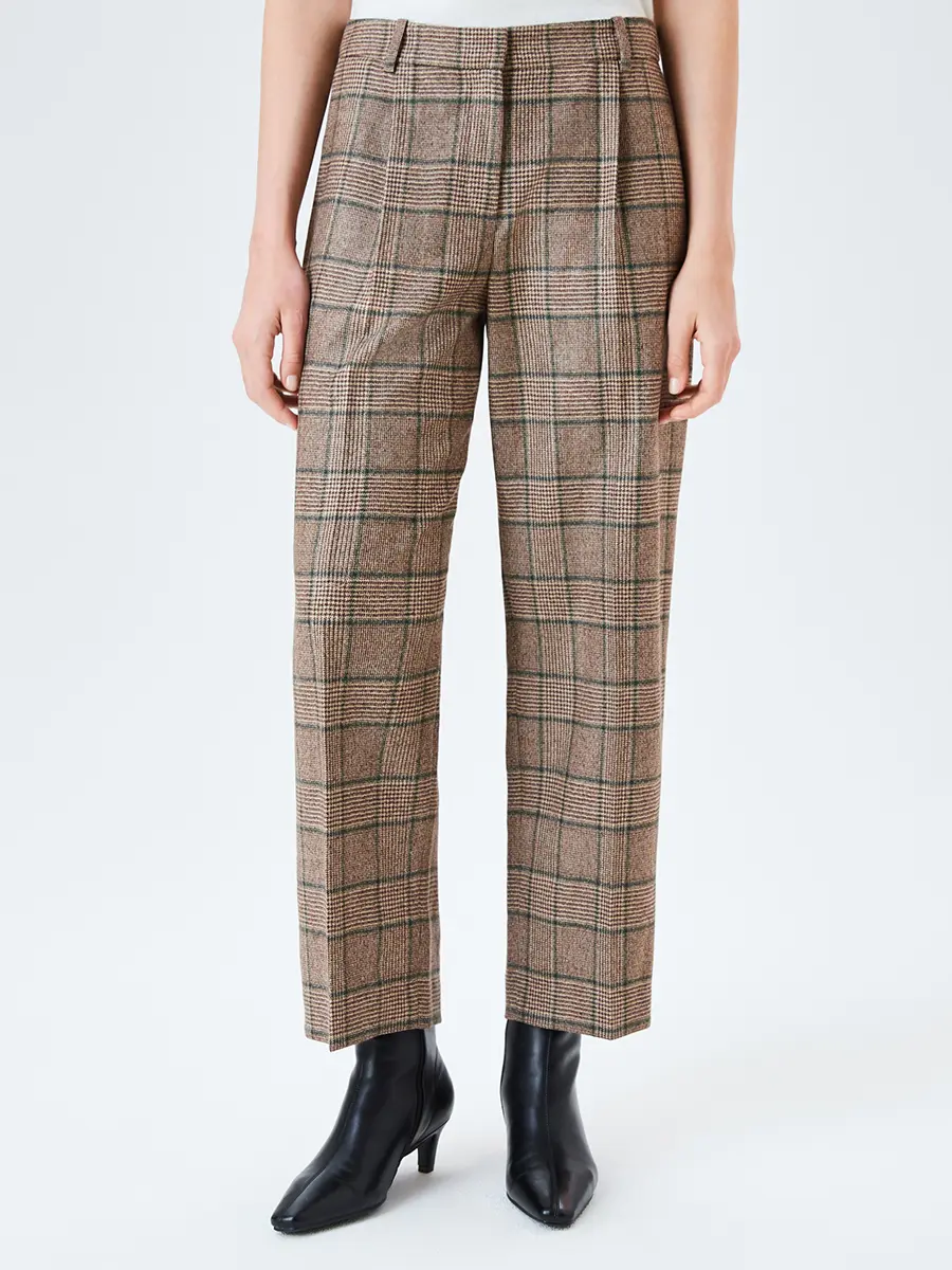 Брюки шерстяные