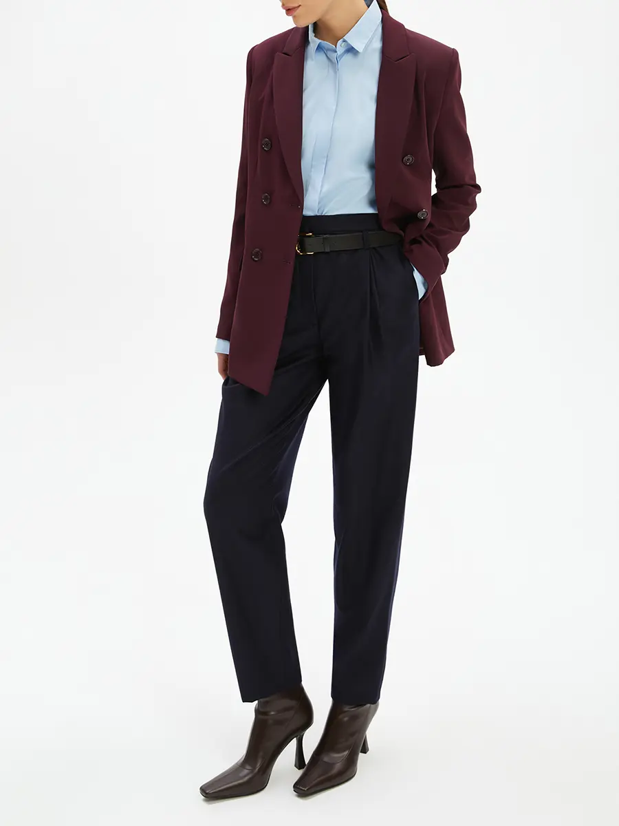 Брюки шерстяные