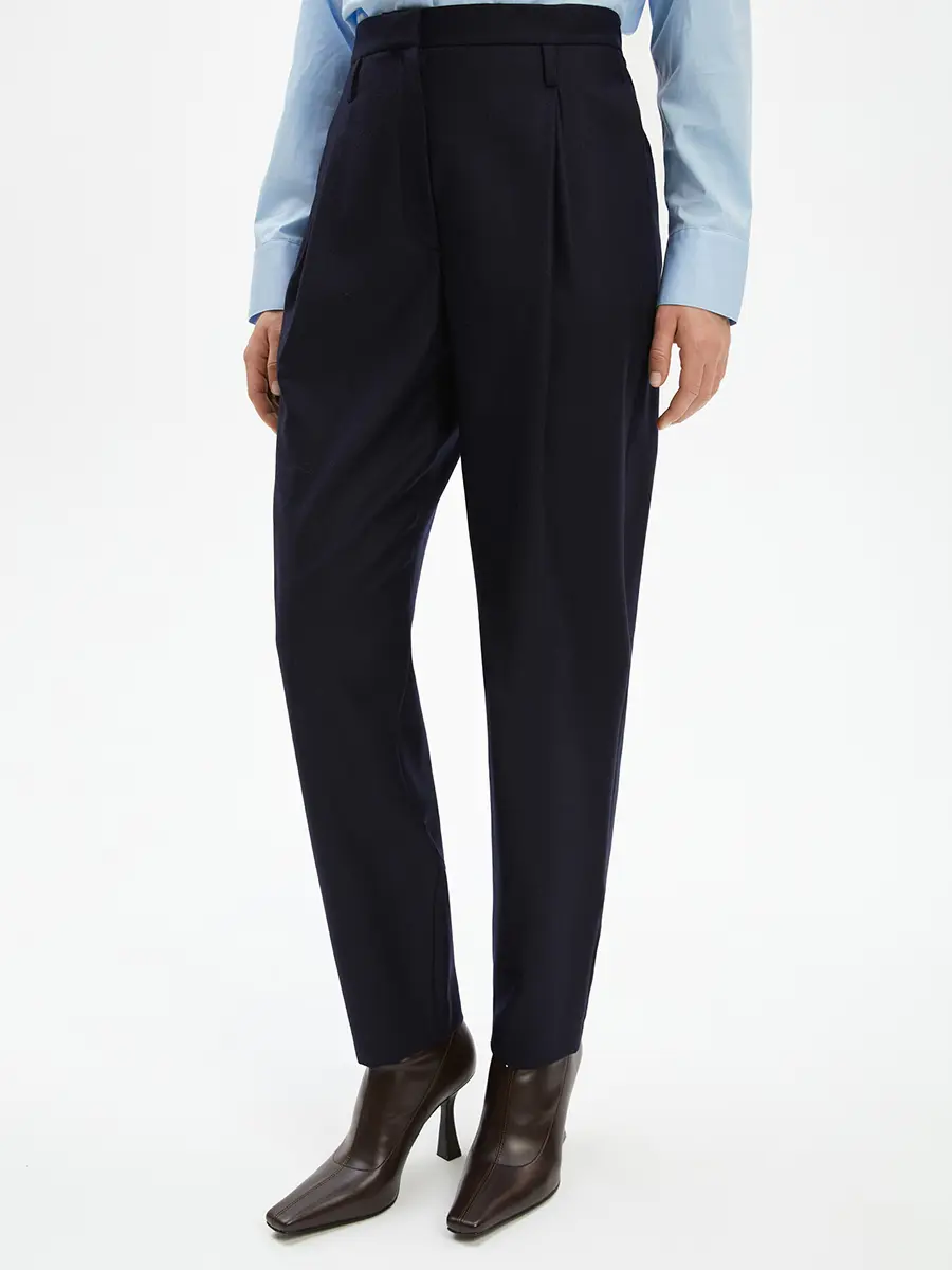 Брюки шерстяные