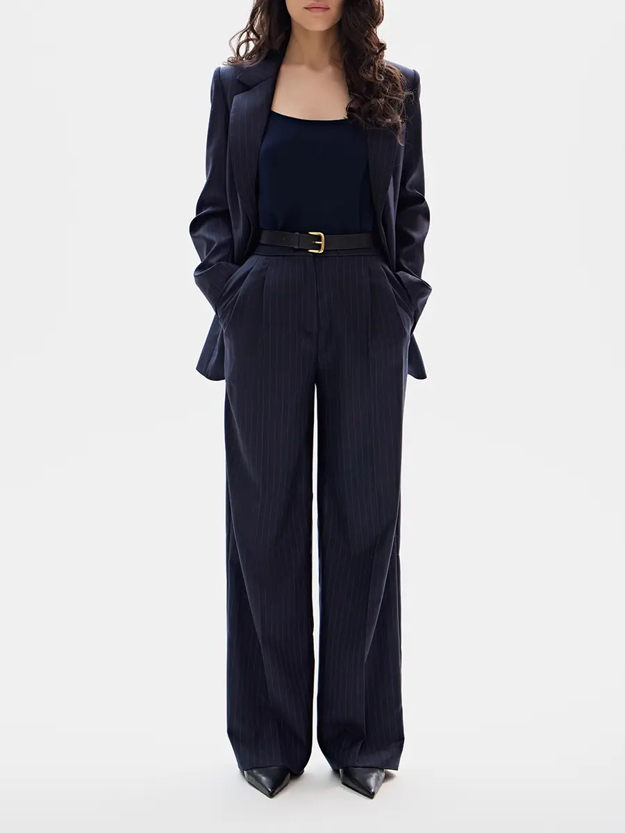 Брюки шерстяные