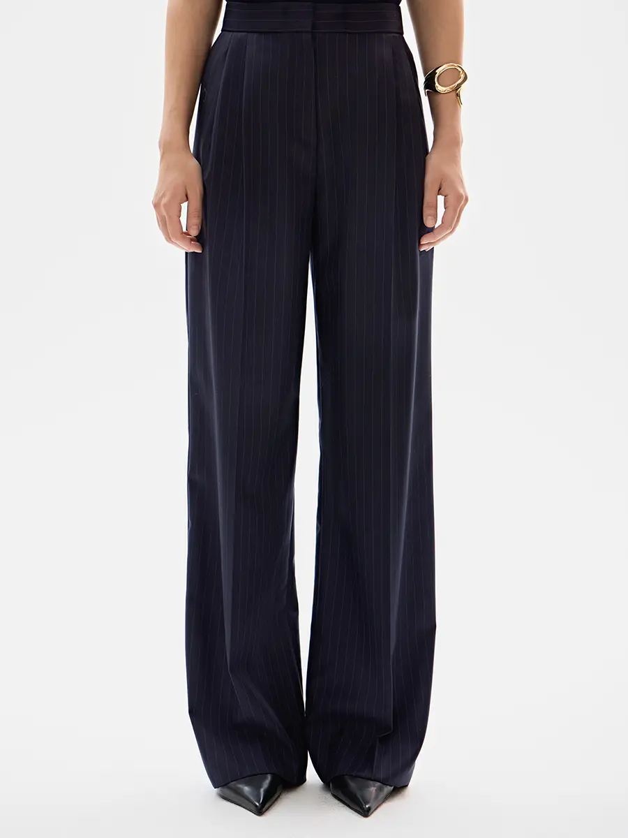 Брюки шерстяные