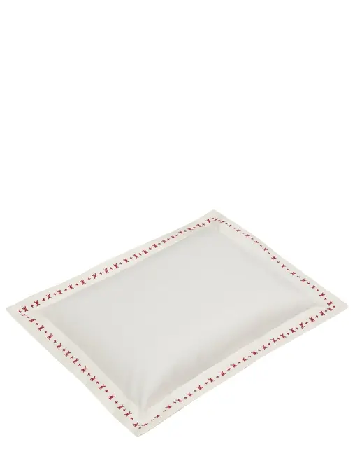 Подушка с гречихой, наволочкой и льняным чехлом OLOLOL