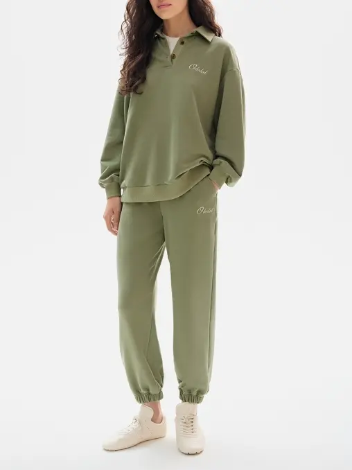 Брюки хлопковые OLOLOL