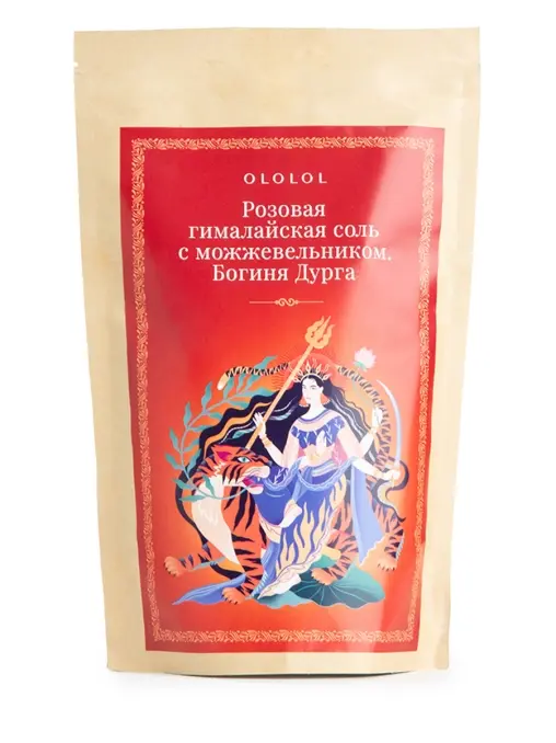 Розовая гималайская соль Дурга OLOLOL